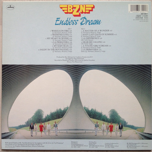 BZN : Endless Dream (LP, Album, PRS)