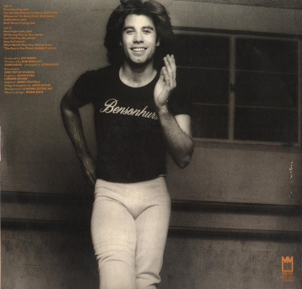John Travolta : Can't Let You Go (LP, Album)