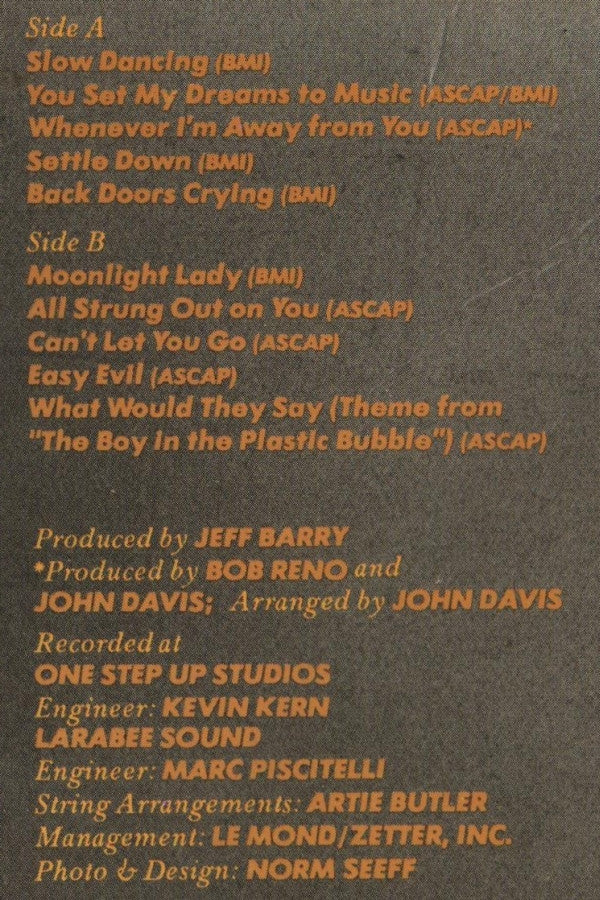 John Travolta : Can't Let You Go (LP, Album)