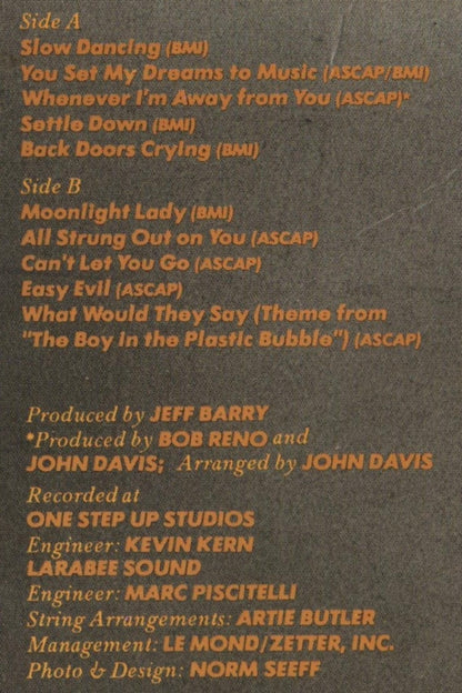 John Travolta : Can't Let You Go (LP, Album)