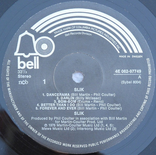 Slik : Slik (LP, Album)