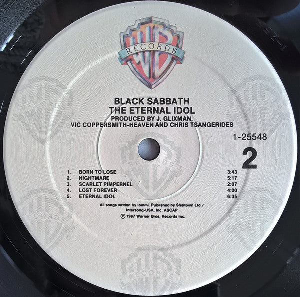 Black Sabbath : The Eternal Idol (LP, Album)