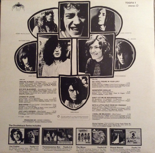 Joe Cocker : Joe Cocker! / With A Little Help From My Friends (LP, Album, RE + LP, Album, RE + Comp)