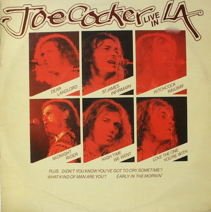 Joe Cocker : Live In L.A. (LP)