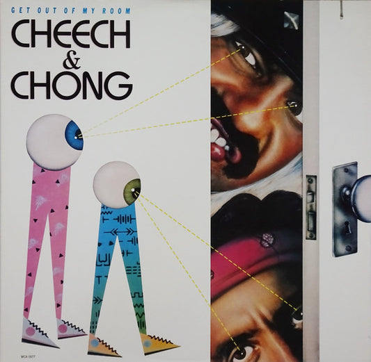 Cheech & Chong : Get Out Of My Room (LP, Album, Pin)
