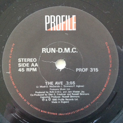 Run-DMC : What's It All About / The Ave. (7", Single)