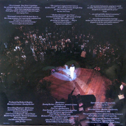 Barbra Streisand : One Voice (LP, Album)