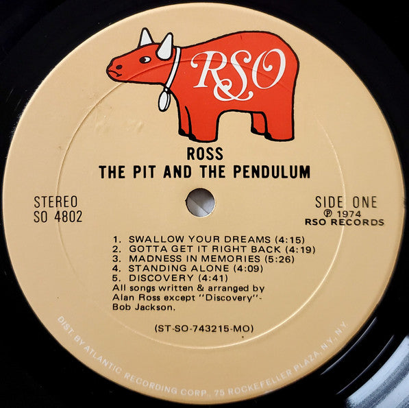 Ross (14) : The Pit & The Pendulum (LP, Album, MO )