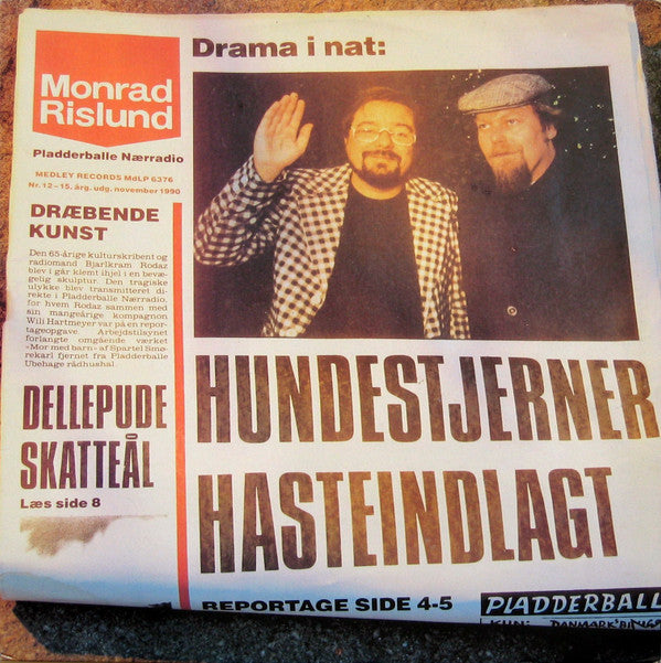 Monrad & Rislund : Hundestjerner Hasteindlagt (LP, Album)