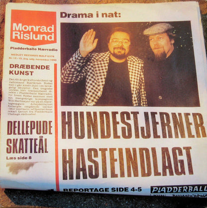 Monrad & Rislund : Hundestjerner Hasteindlagt (LP, Album)