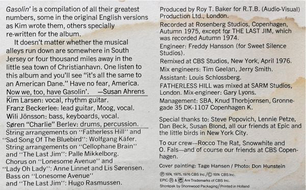 Gasolin' : What A Lemon (LP, Album, Pri)