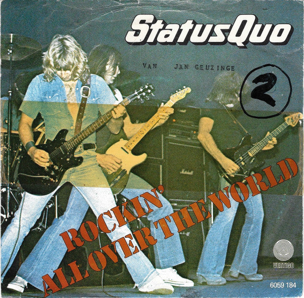 Status Quo : Rockin' All Over The World (7", Single)