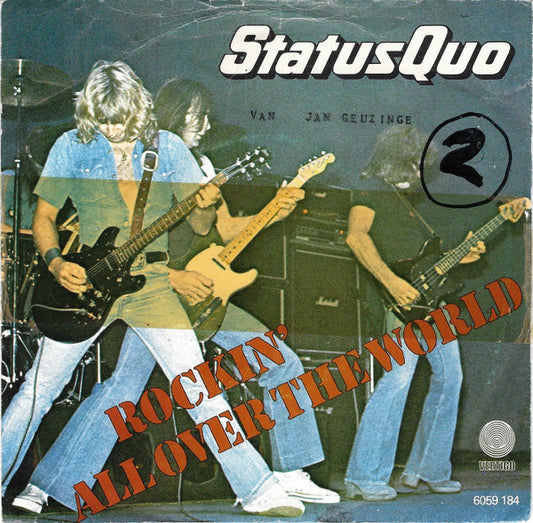 Status Quo : Rockin' All Over The World (7", Single)
