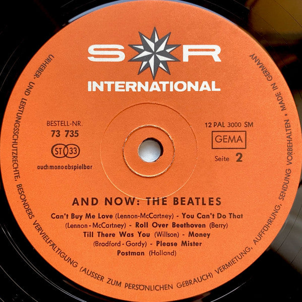 The Beatles : And Now: The Beatles (LP, Comp, Club, RE)