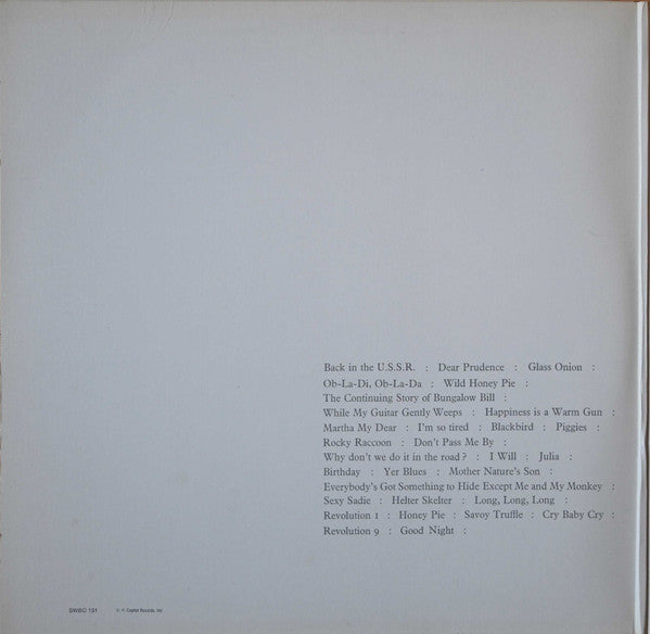 The Beatles : The Beatles (2xLP, Album, RE)