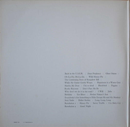 The Beatles : The Beatles (2xLP, Album, RE)