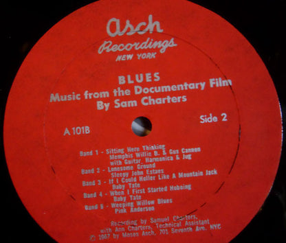 Various : The Blues (Music From The Film By Samuel Charters) (LP)