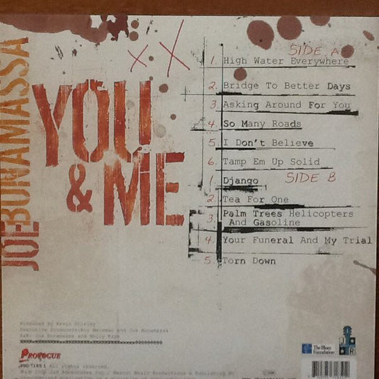 Joe Bonamassa : You & Me (LP, Album, RE)