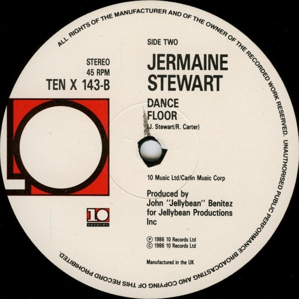 Jermaine Stewart : Jody (2x12", Gat)