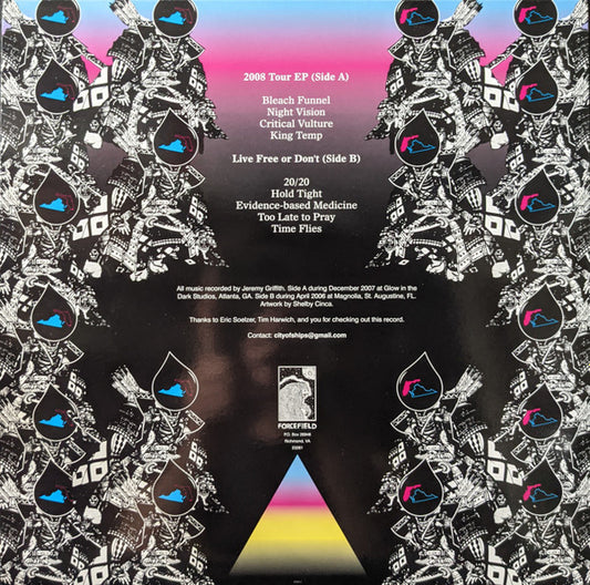 City Of Ships : Live Free Or Don't Tour (LP, Comp, Bla)