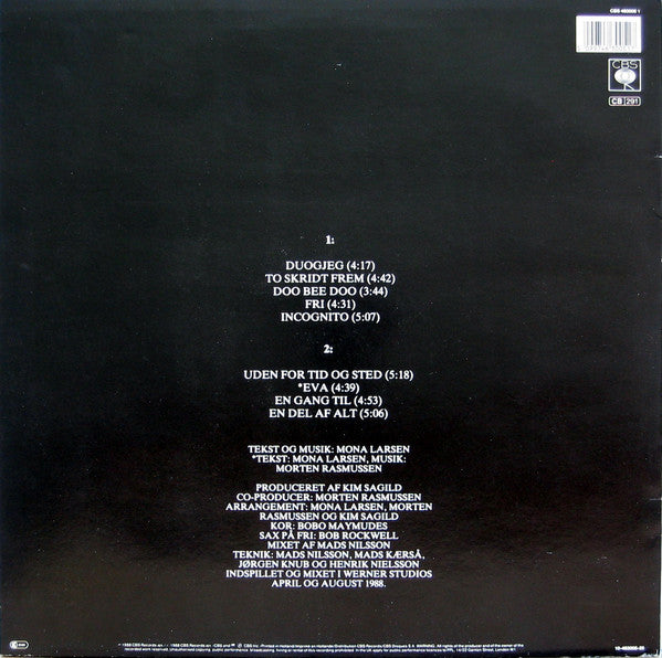 Mona Larsen : Mon Amour (LP, Album)