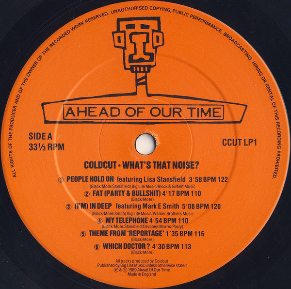 Coldcut : What's That Noise? (LP, Album + 12")