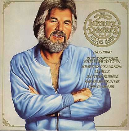 Kenny Rogers : The Kenny Rogers Singles Album (LP, Comp)
