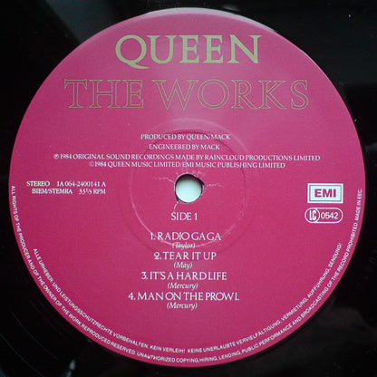 Queen : The Works (LP, Album)