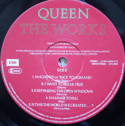 Queen : The Works (LP, Album)