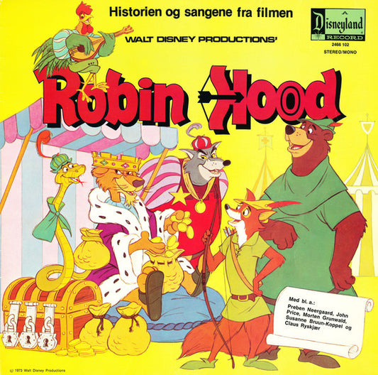 Unknown Artist : Historien Og Sangene Fra Filmen Robin Hood (LP, Album)