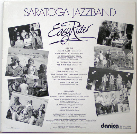 Saratoga Jazzband : Easy Rider (LP, Album)