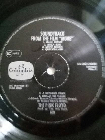 Pink Floyd : Soundtrack From The Film "More" (LP, Album, RE)