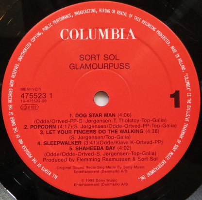 Sort Sol : Glamourpuss (LP, Album)