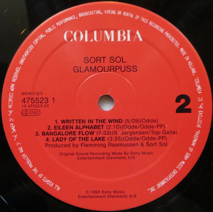 Sort Sol : Glamourpuss (LP, Album)