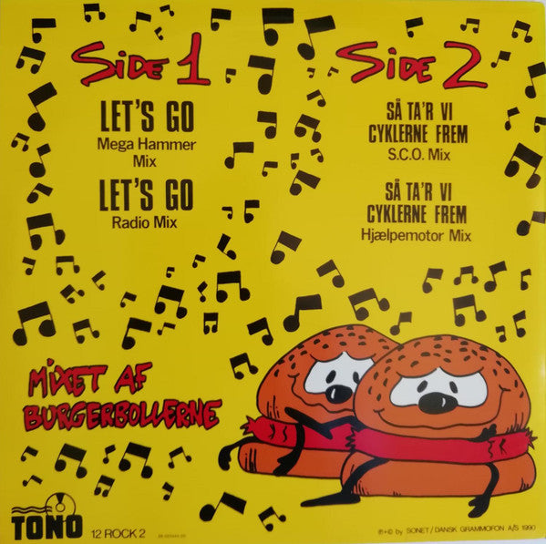 Rockrosinen & Pølseenderne : Let's Go (12")