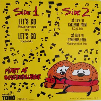 Rockrosinen & Pølseenderne : Let's Go (12")