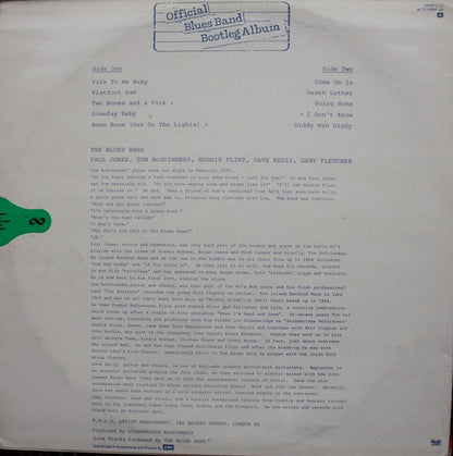 The Blues Band : Official Blues Band Bootleg Album (LP, Album)