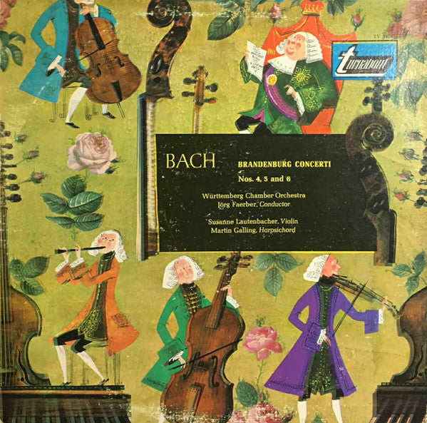 Johann Sebastian Bach : Brandenburg Concerti № 4, In G / № 5, In D / № 6, In B-Flat (LP, Album)