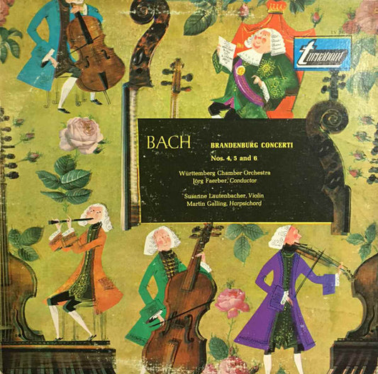 Johann Sebastian Bach : Brandenburg Concerti № 4, In G / № 5, In D / № 6, In B-Flat (LP, Album)