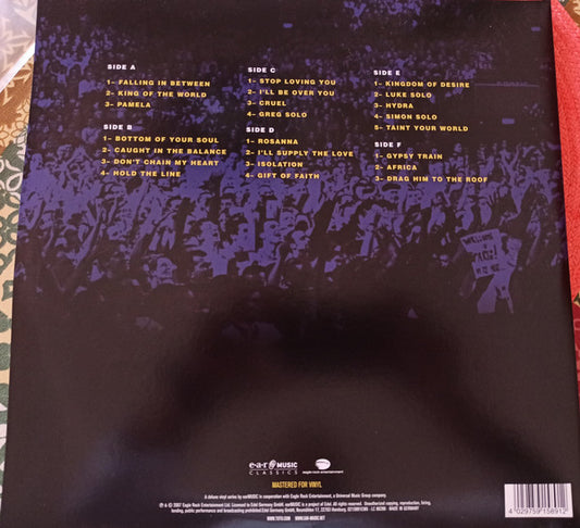 Toto : Falling In Between Live (3xLP, Album, RE)