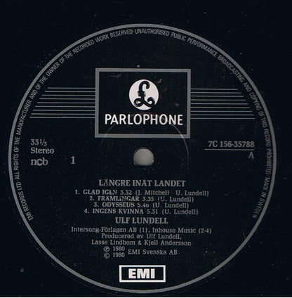 Ulf Lundell : Längre Inåt Landet (2xLP, Album)