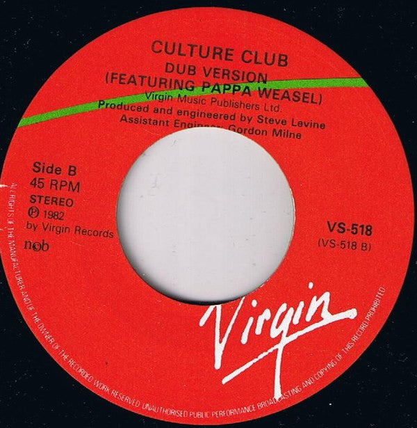Culture Club : Do You Really Want To Hurt Me (7", Single)
