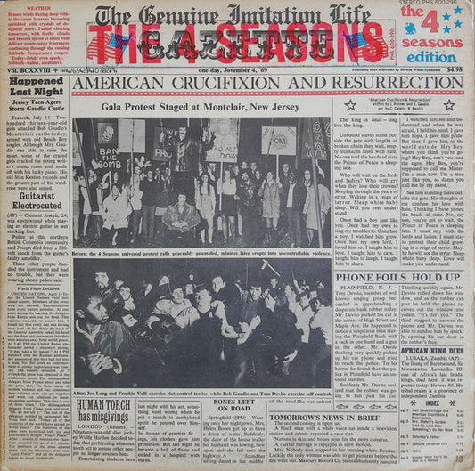 The 4 Seasons* : The Genuine Imitation Life Gazette (LP, Album)