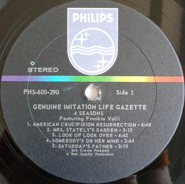 The 4 Seasons* : The Genuine Imitation Life Gazette (LP, Album)