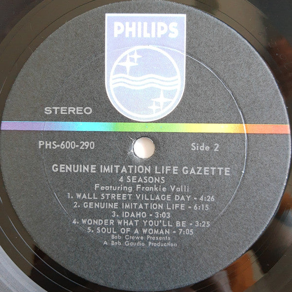The 4 Seasons* : The Genuine Imitation Life Gazette (LP, Album)