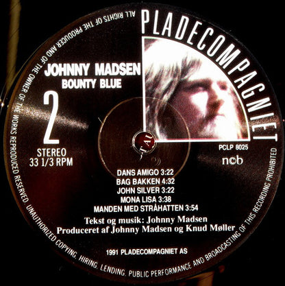 Johnny Madsen : Bounty Blue (LP, Album)