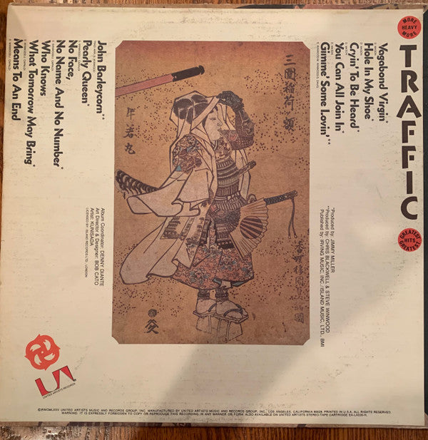Traffic : More Heavy Traffic (LP, Album, Comp, Ter)