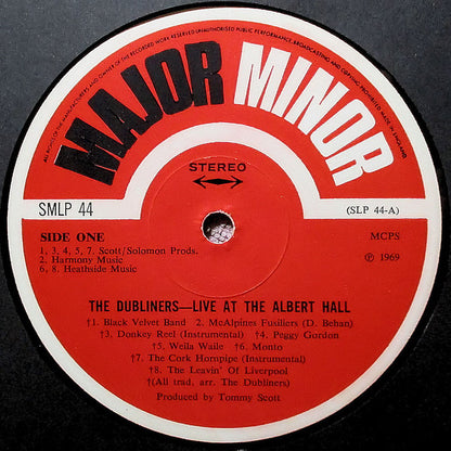 The Dubliners : Recorded Live At The Albert Hall London (LP, Album)