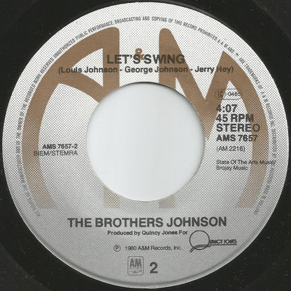 Brothers Johnson : Stomp (7", Single)