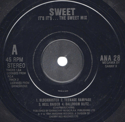 The Sweet : It's It's...The Sweet Mix (7", Single)